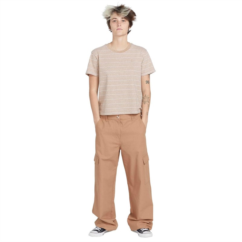 Volcom Womens Cargstone Wide Leg Cargo Pant - Image 3